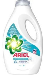 Ariel Waschmittel Universal+ Febreze, Vollwaschmittel, Gel, 1 Liter, 20 Waschladungen