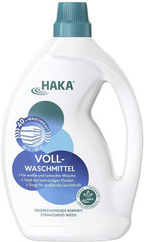 Haka Waschmittel Konzentrat, ohne Aluminium, Vollwaschmittel nachhaltig, 2Liter, 40WL
