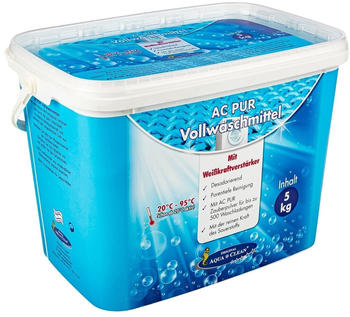 Aqua Clean AC Pur Vollwaschmittel mit Weißkraftverstärker (5 kg)