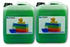 Faba Chemie Flüssigwaschmittel Konzentrat grün 2 x 10 L Kanister inkl. Auslaufhilfe.