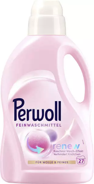 Perwoll Renew Feinwaschmittel f. Wolle & Feines flüssig 27 WL