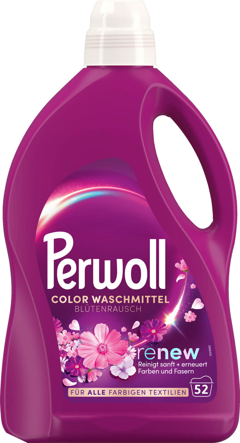 Perwoll Renew Color Waschmittel Blütenrausch 52 WL Colorwaschmittel
