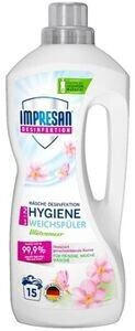 Impresan Weichspüler 1003517 Hygiene, desinfiziert, 1,25 Liter, Blütenmeer, 15 Waschladungen