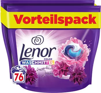 Lenor Amethyst Bl&uuml;tentraum Allin1 PODS Waschmittel 76 WL