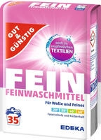GUT&G&Uuml;NSTIG FEIN Waschmittel Pulver, 1,75 kg