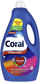 Coral Fl&uuml;ssigwaschmittel Optimal Color 40WL 2,0L