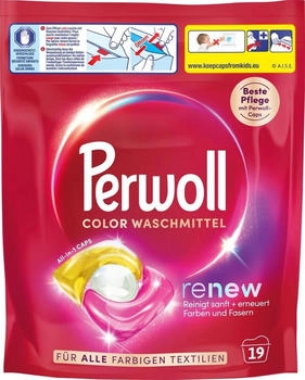 Perwoll Renew Caps Color (19 W&auml;schen)
