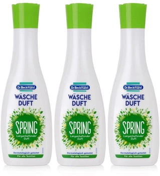 Dr.Beckmann Wäsche Duft Spring 250ml - Für alle Textilien geeignet (3er Pack)