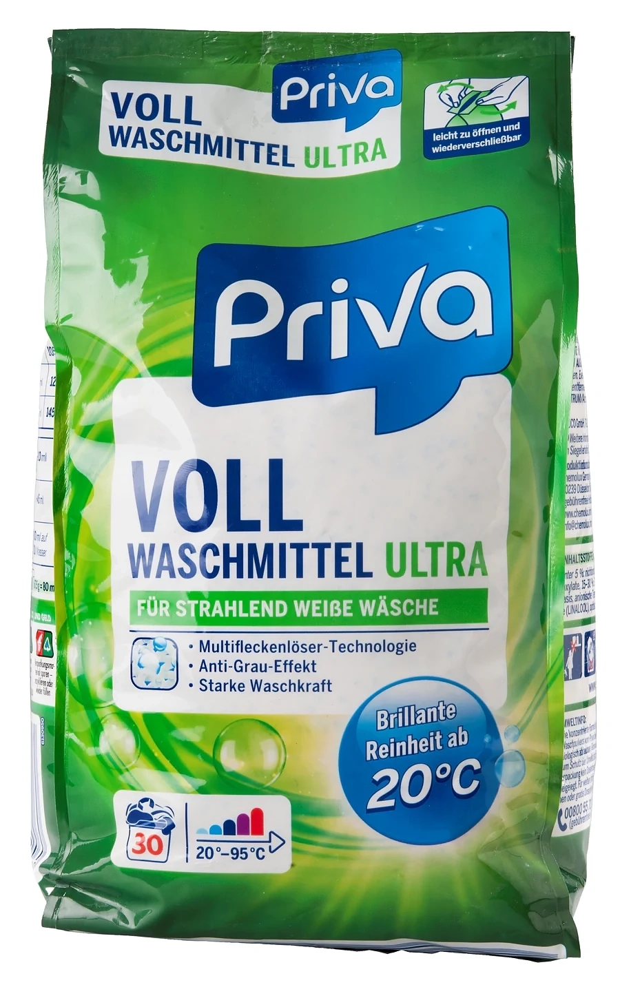Netto Marken-Discount Priva Vollwaschmittel Ultra