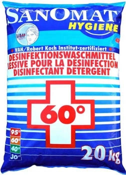 Rösch Sanomat Hygiene-Vollwaschmittel zur chemo-thermischen Wäschedesinfektion | Sack (20 kg)
