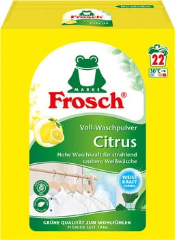 Frosch Vollwaschmittel Pulver Citrus 22 WL