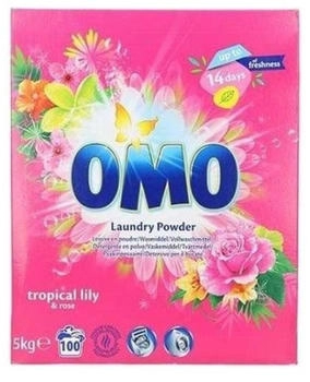 OMO Waschpulver Tropical Lily & Rose 5kg