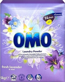 OMO Waschpulver Fresh Lavender & Mint 5kg