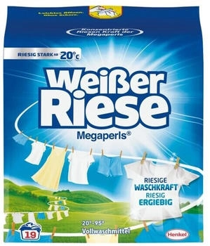 Weißer Riese Vollwaschmittel Megaperls 19WL