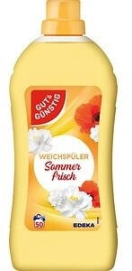 Gut & G&uuml;nstig Weichsp&uuml;ler W&auml;scheweich &raquo;Sommerfrisch&laquo; 50 WL