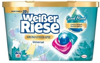 Wei&szlig;er Riese Vollwaschmittel Aromatherapie Trio Caps &raquo;Good Mood Lotus&laquo; 216 g blau
