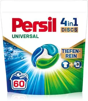 Persil Waschmittel »UNIVERSAL 4in1 Discs Tiefenrein« 60 WL grau
