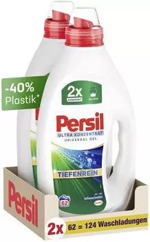 Persil Ultra Konzentrat Universal Waschmittel 2er-Pack 124WL