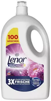 Lenor Colorwaschmittel &raquo;Bl&uuml;tentraum&laquo; 4.5 L 100 WL wei&szlig;