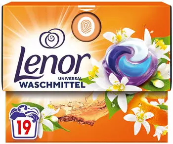 Lenor All-in-1 Pods Orangenblüte & Pfirsich 19WL Waschmittel