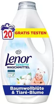 Lenor WM Fl&uuml;ssig Sensitiv 0.90L Waschmittel 20 WL