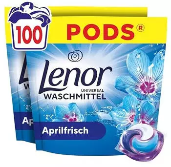 Lenor All-in-1 Pods Aprilfrisch Waschmittel 100 WL