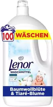 Lenor WM Flüssig Sensitiv 4,5L Waschmittel 100 WL