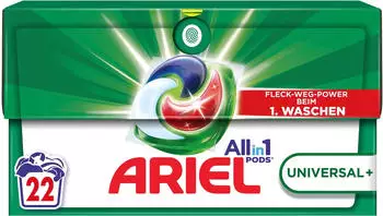 Ariel All-in-1 Pods Universal Waschmittelpods, 22 WL