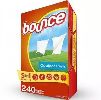 Bounce Outdoor Fresh Weichspüler-Tücher 240 Stück (cecominodo65384)