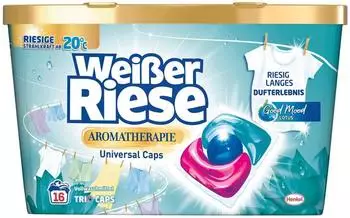 Weißer Riese Universal Caps »Aromatherapie Good Mood Lotus« 16 WL blau