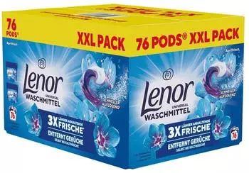 Lenor Universalwaschmittel All-in-Pods »Aprilfrisch« 76 WL weiß