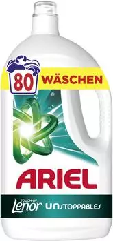 Ariel Flüssig Touch of Unstoppables 3.60L Vollwaschmittel 80 WL