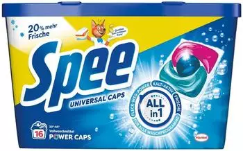 Spee Waschmittel-Pods »Universal Caps ALLin1« 16 WL