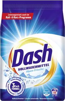 Dash Vollwaschmittel Pulver 19 WL