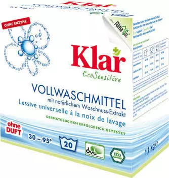 AlmaWin Klar Vollwaschmittel Pulver (1,1 kg)