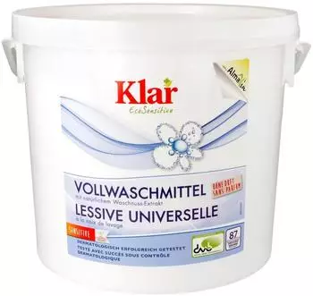 AlmaWin Klar Vollwaschmittel Pulver (4,4 kg)