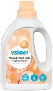 Sodasan Weichspüler Pfirsich-Frische (750 ml)