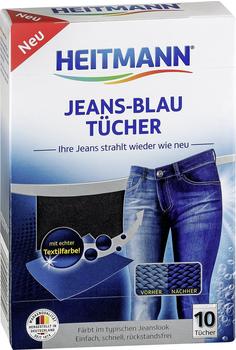 Heitmann Jeans Blau Tücher 10 Stück