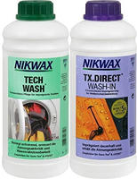NIKWAX Super-Bundle: 1 Liter Tech Wash + 1 Liter TX Direct, Grundpreis: &euro; 19,97