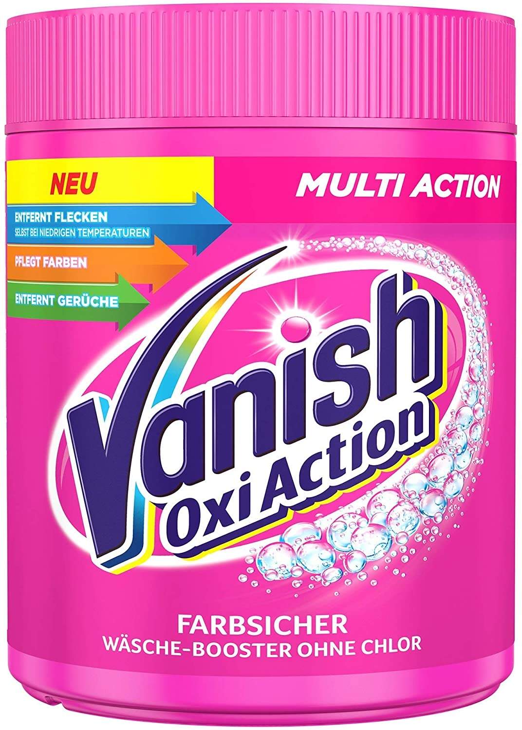 Vanish Oxi Action Pulver Farbsicher (550 g) Test Testbericht.de-Note: 3,7  vom (Oktober 2023)