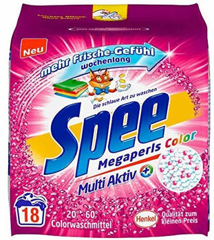 Spee Megaperls Color Multi Aktiv Colorwaschmittel (5 x 18 WL)
