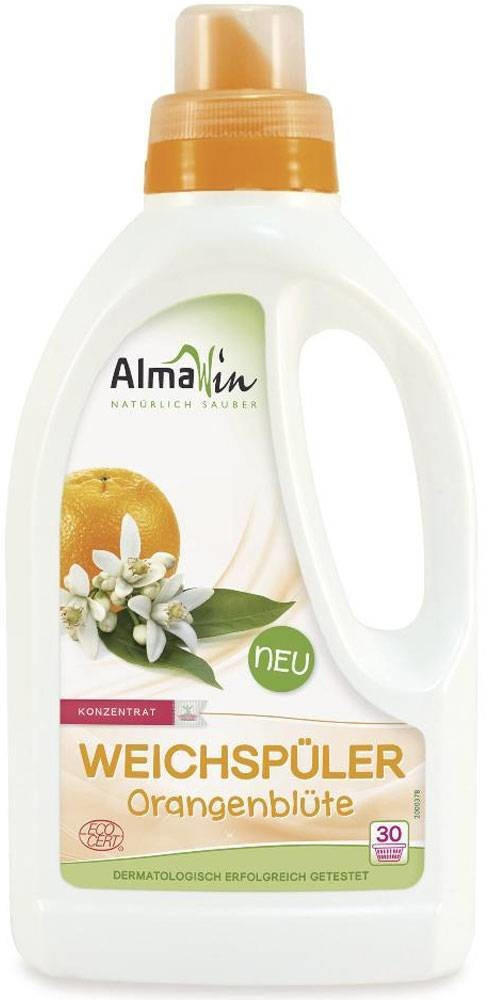 AlmaWin Weichspüler Orangenblüte (750 ml) vegan Test TOP Angebote ab 2,79 €  (September 2023)