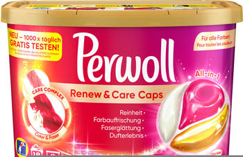Perwoll Renew & Care Caps All-In-1 Color (18WL)