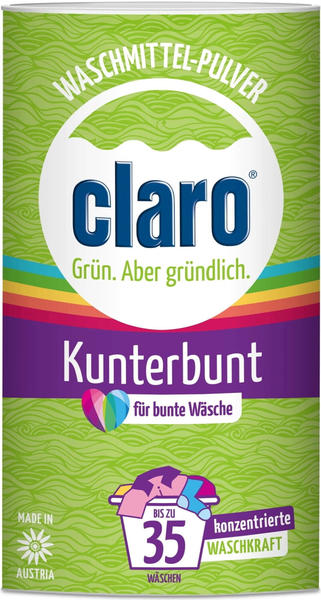 Claro ÖKO Kunterbunt Waschmittel-Pulver (1kg)