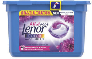 Lenor All-in-1 Pods Color Waschmittel Amethyst Blütentraum (14 WL)