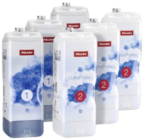 Miele Kartuschen Set 6x Ultra Phase 1 + 2 Waschmittel TwinDos Vorrat 6x1,4L  Test TOP Angebote ab 78,50 € (August 2023)