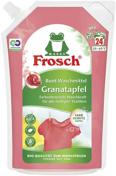 Frosch Granatapfel Bunt-Waschmittel (24 WL)