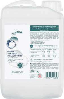 Haka Weiße Textilien Waschmittel (3 L)