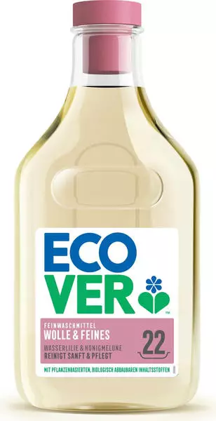 Ecover Fein- und Wollwaschmittel Wasserlilie & Honigmelone (1 l) 22 WL