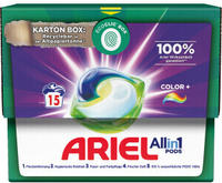 Ariel Colorwaschmittel Allin1 Pods 15 WL, Grundpreis: &euro; 0,42 / WL